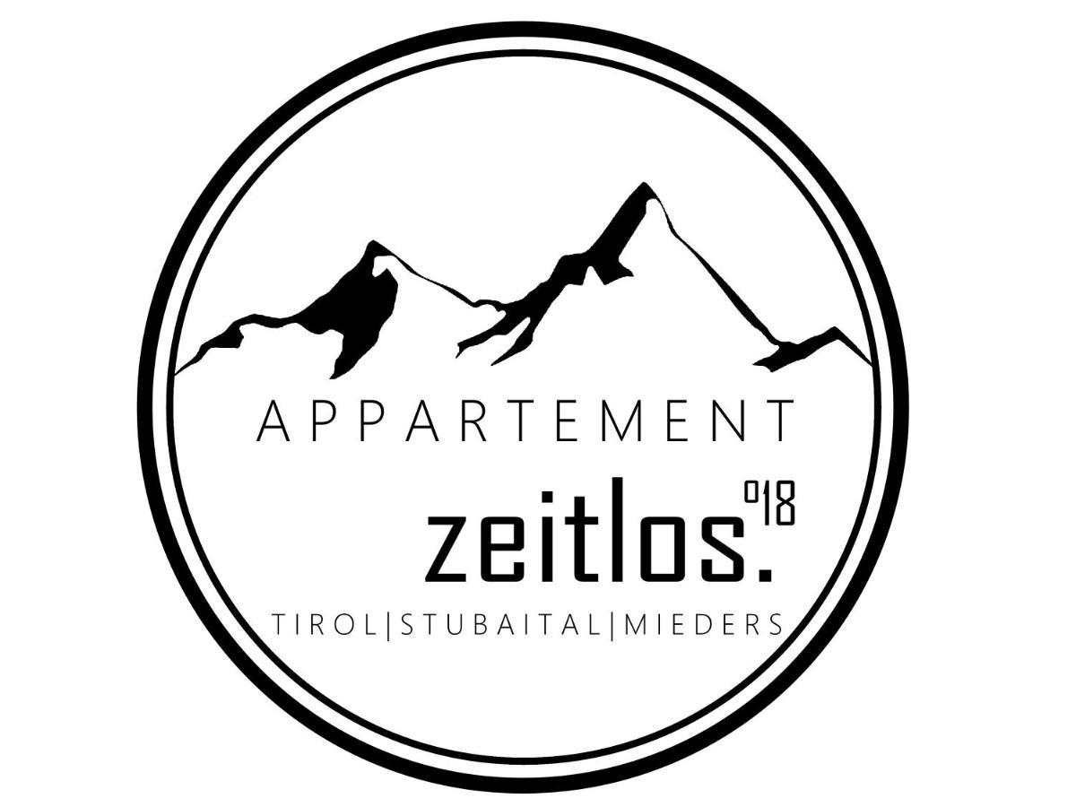Appartement Zeitlos. °18 Mieders Bagian luar foto